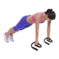 Barras De Apoyo Para Flexiones Soporte Abdominales - Negro Barras De Apoyo Para Flexiones Soporte Abdominales - Negro
