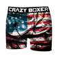 Calzoncillos Bandera Crazy Boxer Usa - Negro - Casual Hombre 