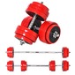 Conjunto Halteres Homcom A91-156 - Vermelho Conjunto Halteres Homcom A91-156 - Vermelho