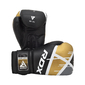 Guantes Muay Thai Rdx Ego Maya Hide Leather - Negro - Muay Thai Sparring Kickboxing MMA Guantes Muay Thai Rdx Ego Maya Hide Leather - Negro - Muay Thai Sparring Kickboxing MMA