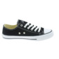 John Smith Sapatilhas De Lona Homem Summer 22v. Preto - Preto/Branco John Smith Sapatilhas De Lona Homem Summer 22v. Preto - Preto/Branco