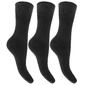 Calcetines Con Puño No Elástico Lisos Ricos En Algodón Universal Textiles(Paquete De 3) - Negro Calcetines Con Puño No Elástico Lisos Ricos En Algodón Universal Textiles(Paquete De 3) - Negro