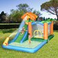 Castelo Insuflável Outsunny 342-060v90 - Multicor - Tecido Oxford e Poliéster Castelo Insuflável Outsunny 342-060v90 - Multicor - Tecido Oxford e Poliéster