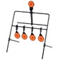 Vidaxl Alvo De Tiro Rotativo C/ Redefinição Automática 4 + 1 Alvos - Laranja - Meta 