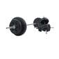 Set Barra Olímpica E Pesos Fitness Tech - Preto - Set Barra Olímpica e 2 Pesos 60Kg Set Barra Olímpica E Pesos Fitness Tech - Preto - Set Barra Olímpica e 2 Pesos 60Kg