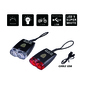 Luz Delantera Y Trasera Led`s Carga Usb Luz Delantera Y Trasera Led`s Carga Usb