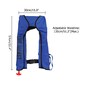 Chaleco Salvavidas Inflable Automático Insma - Azul Chaleco Salvavidas Inflable Automático Insma - Azul