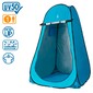 Tienda Ducha Cambiador Para Camping Con Suelo Aktive 120x120x185 Cm Azul Tienda Ducha Cambiador Para Camping Con Suelo Aktive 120x120x185 Cm Azul