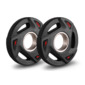 Pack De 2 Discos De 1,25kg Con 51mm De Diámetro Interior Fitfiu - Negro Pack De 2 Discos De 1,25kg Con 51mm De Diámetro Interior Fitfiu - Negro
