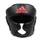 Casco De Boxeo adidas "profesional" - Negro/Rojo Casco De Boxeo adidas "profesional" - Negro/Rojo