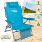 Silla Mochila Plegable Aluminio Aktive Beach 5 Posiciones Silla Mochila Plegable Aluminio Aktive Beach 5 Posiciones