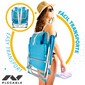 Silla Mochila Plegable Aluminio Aktive Beach 5 Posiciones Silla Mochila Plegable Aluminio Aktive Beach 5 Posiciones