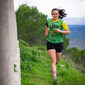 Camiseta Elite Fit Para Running Y Trail Running Kamuabu Comounacabra - Verde - Camiseta Running Divertida 
