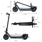 Scooter Elétrica City Explorer® Pro + Scooter Stvzo 350w Homologação De Estrada - Preto - Scooter elétrica City Explorer® Pro 350W Scooter Elétrica City Explorer® Pro + Scooter Stvzo 350w Homologação De Estrada - Preto - Scooter elétrica City Explorer® Pro 350W