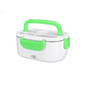 Fiambrera Eléctrica Portatil 1.5l Klack Camping Caravana Playa Montaña - Blanco/Verde - Táper calentamiento comida Fiambrera Eléctrica Portatil 1.5l Klack Camping Caravana Playa Montaña - Blanco/Verde - Táper calentamiento comida