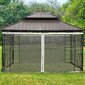 4 Mosquitera De Carpa Outsunny 84c-142v01 - Negro 4 Mosquitera De Carpa Outsunny 84c-142v01 - Negro