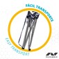 Silla Plegable Camping De Tela Con Posavasos Aktive - Azul Silla Plegable Camping De Tela Con Posavasos Aktive - Azul