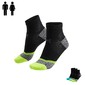Paquete 3 Pares Calcetines Xtreme Sockswear Técnicos De Running - Negro - Reflector Por Detrás Paquete 3 Pares Calcetines Xtreme Sockswear Técnicos De Running - Negro - Reflector Por Detrás