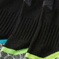 Paquete 3 Pares Calcetines Xtreme Sockswear Técnicos De Running - Negro - Reflector Por Detrás 
