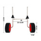 Carro Deluxe Para Kayak Autovaciable Cka03 Ruedas Anchas Para Arena. - Negro Carro Deluxe Para Kayak Autovaciable Cka03 Ruedas Anchas Para Arena. - Negro