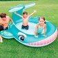 Piscina Criança Insuflável Intex - Multicor - Piscina Oval 201x196x91cm Piscina Criança Insuflável Intex - Multicor - Piscina Oval 201x196x91cm