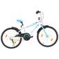 Vidaxl Bicicleta De Criança Roda 20" Azul E Branco