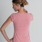Camiseta Básica Rosa Para Yoga Bianca Caviró Sport Camiseta Básica Rosa Para Yoga Bianca Caviró Sport