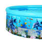 Piscina De água Inflável Verão Infantil Banheira Adulto - 155x30cm - Azul - Envio Grátis 
