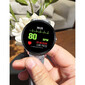 Muvit Io Reloj De Actividad Y Salud Health Custom Gris Canvas - Gris 