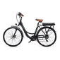 Bicicleta Eléctrica Youin You-ride Los Angeles De 26" - Negro Brillo - Batería Extraíble,shimano De 7 Vel. 