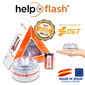 Luz Emergencia Help Flash V16 Homologada Apto Para Ciclismo/bicicleta - Blanco Luz Emergencia Help Flash V16 Homologada Apto Para Ciclismo/bicicleta - Blanco