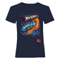 Camiseta Since 68 Hot Wheels - Azul Marino 