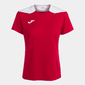 Camiseta Manga Corta Joma Championship Vi Rojo Blanco - Rojo/Blanco - Camiseta Manga Corta Mujer Camiseta Manga Corta Joma Championship Vi Rojo Blanco - Rojo/Blanco - Camiseta Manga Corta Mujer