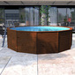 Piscina Madera Panelada K2o 375x127 Cm Depuradora De Cartucho 2.006 L/h Con Escalera - Marron - Con Escalera Piscina Madera Panelada K2o 375x127 Cm Depuradora De Cartucho 2.006 L/h Con Escalera - Marron - Con Escalera