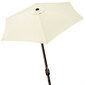 Guarda-sol Hexagonal 300 Cm Cor Amarelo Claro Aktive Garden Guarda-sol Hexagonal 300 Cm Cor Amarelo Claro Aktive Garden