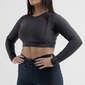 Top Jessi Forza - Gris Oscuro - Top Fitness Mujer 
