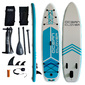 Tabla De Paddle Surf Hinchable Sunset - Blanco/Azul - Clover Ocean Tabla De Paddle Surf Hinchable Sunset - Blanco/Azul - Clover Ocean