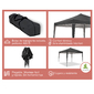 Carpa Wasabi Master 3x3m De Aluminio Plegable Con Aislamiento Térmico Negra Carpa Wasabi Master 3x3m De Aluminio Plegable Con Aislamiento Térmico Negra