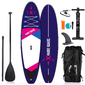 Tabla De Paddle Surf Hinchable  X2 Kayak 305 X 82 X 15cm - Morado 