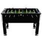 Futbolín De Acero Vidaxl 60 Kg - Negro - Futbolín Futbolín De Acero Vidaxl 60 Kg - Negro - Futbolín