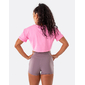 Camiseta Crop Top Reina Akara - Rosa - Akara® Camiseta Crop Top Reina Akara - Rosa - Akara®