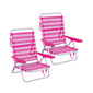 Pack De 2 Sillas De Playa Convertibles En Cama Pack De 2 Sillas De Playa Convertibles En Cama