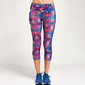 Leggins De Entrenamiento Tridri Fireworks - Azul/Naranja Leggins De Entrenamiento Tridri Fireworks - Azul/Naranja