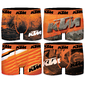 Pack 4 Cuecas Ktm Estampados - Multicor - 0 Pack 4 Cuecas Ktm Estampados - Multicor - 0