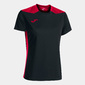 Camiseta Manga Corta Joma Championship Vi Negro Rojo - Negro/Rojo - Camiseta Manga Corta Mujer Camiseta Manga Corta Joma Championship Vi Negro Rojo - Negro/Rojo - Camiseta Manga Corta Mujer