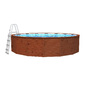 Piscina Madera Panelada K2o 475x127 Cm Depuradora De Arena 3.028 L/h Con Escalera - Marron - Con Escalera Piscina Madera Panelada K2o 475x127 Cm Depuradora De Arena 3.028 L/h Con Escalera - Marron - Con Escalera