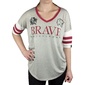 Camiseta Varsity Gryffindor Brave Harry Potter - Gris Camiseta Varsity Gryffindor Brave Harry Potter - Gris