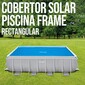 Cobertor Solar Intex Piscinas Rectangulares 488x244 Cm - Azul 