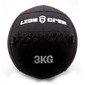Balón Medicinal Pro Lion Crew 3 Kg - Negro - Wall Ball  Crossfitness 3 Kg 