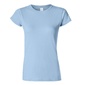 Camiseta De Manga Corta Gildan - Azul Cielo 